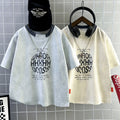 Kids' summer crew neck short sleeve t-shirt -  new summer collection for boys - loose fit, breathable, trendy top