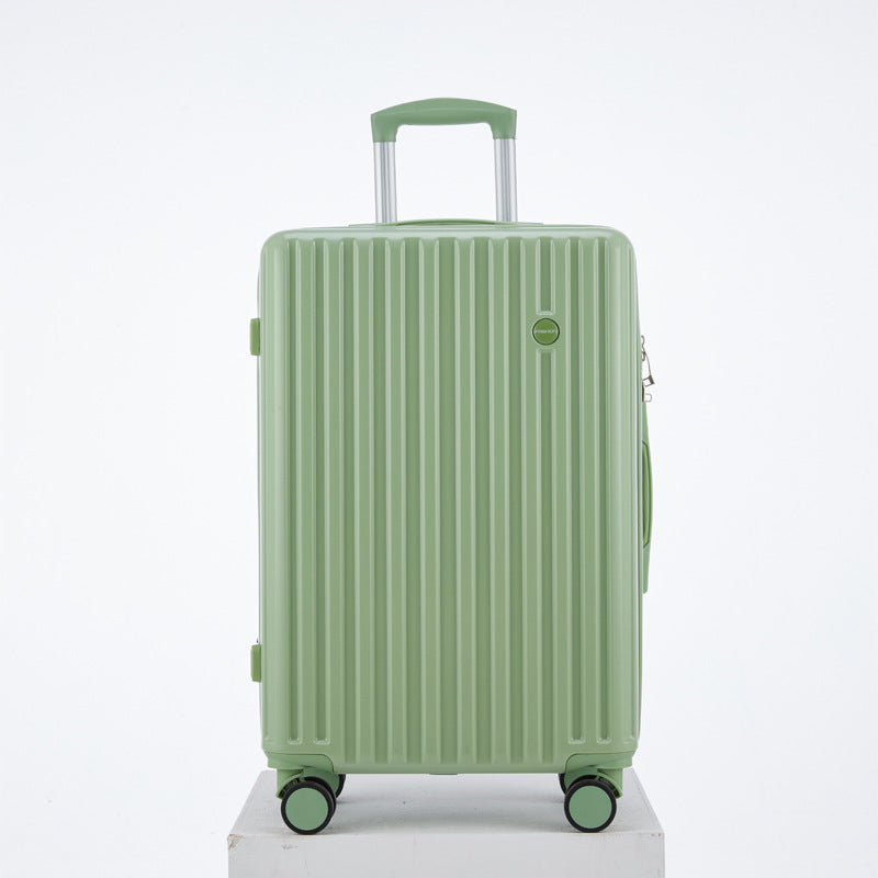 Processing custom small fresh suitcase female trolley case male strong and durable universal wheel password suitcase leather case