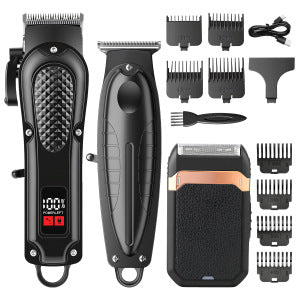 new product 3 sets of electric hair clippers for men for home hairdressing machine hair salon high-power hairdressing device