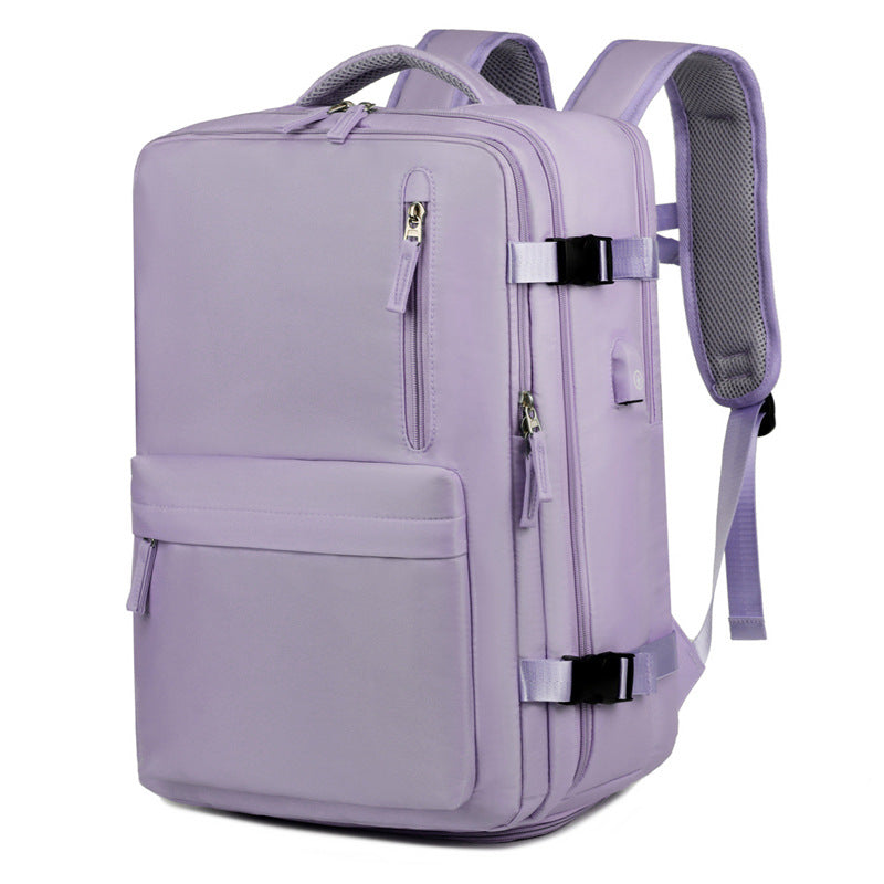 Cross-border travel backpack backpack short business trip lightweight travel bag luggage bag college student shoe warehouse computer schoolbag