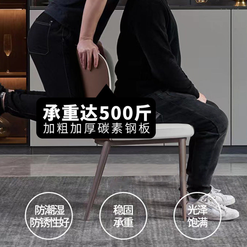 For homesmall apartment backrest hotel belle chair italianaccessible luxury dining chair casual dining table and chair dining table normcore stool