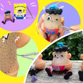 New blackhead remover & stress relief toy - fun keychain accessory for blackhead extraction & beard removal