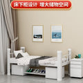 Thickened single layer single iron bed iron frame bed iron art student staff dormitory hospital rental apartment bed