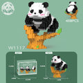 【animal building blocks】national treasure menglan fitness