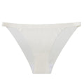 European and american seamless women's low-rise sexy panties - minimalist, thin, invisible thong bikini in ice silk