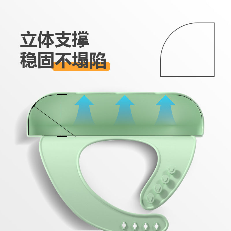 Children's silicone bib, baby food pocket, baby saliva pocket, bib, enlarged and widened waterproof and anti-dirty children's bib