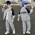 Boys' spring outfit set: new  collection - stylish spring clothes for boys, ages 6-12, trendy spring/autumn apparel