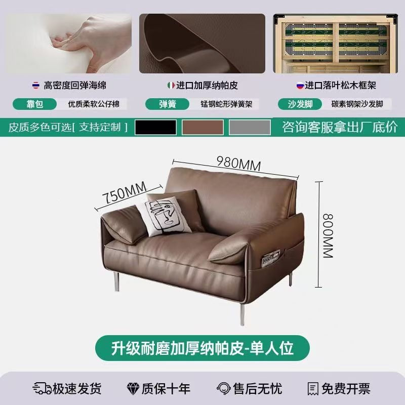 Office sofa casual business reception room reception area casual office sofa coffee table combination three seats
