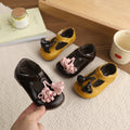 Vancahao baby shoes  spring/autumn new korean style girls' tassel princess shoes fashion soft sole boken leather shoes