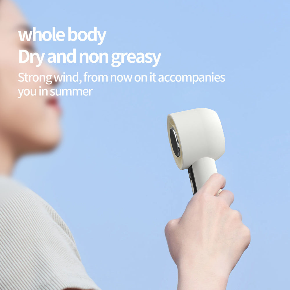 2025 new high speed outdoor turbine handheld cooling fan