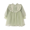 Girls' dress  spring new arrival: ethereal, new chinese style, little girl's birthday dress, tutu skirt, princess dress, trendy