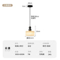 Spanish natural marble pendant light - italian minimalist, light luxury, high-end style - perfect for entryway, bedroom, bedside - adjustable height suspension lamp