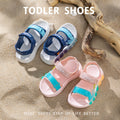 Kids' sandals: new  summer collection - non-slip, soft-soled, velcro-closure sandals for girls (toddler to big kid) - perfect for beach and everyday wear