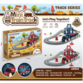 electric train track educational toy artificial model electric train super large changeable track assemble toy
