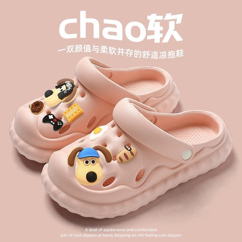 2025 women's summer slippers: super comfortable, cute, casual, versatile, indoor/outdoor, non-slip, clogs, thick sole