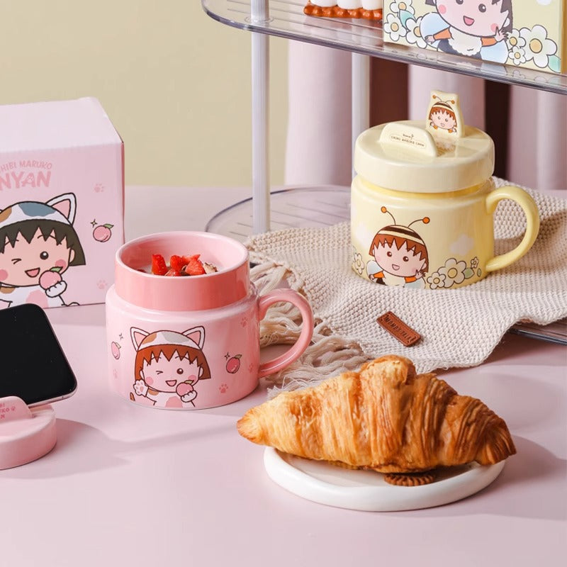 Cherry balls bracket cup high value mug personalized ceramic cup cute couple cup office drinking cup