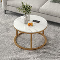 Accessible luxury small coffee table mini small apartment coffee table living room for home tea table casual rental house use simple small round table