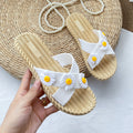 Daisy soft sole slippers women's summer outdoor wear 2024 new anti-slip bath versatile casual beach sandals