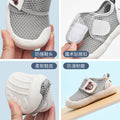 Baby sandals for boys, summer first walker shoes, 0-1-2 years old infant anti-slip soft sole mesh shoes for babies and toddlers, baby girl shoes