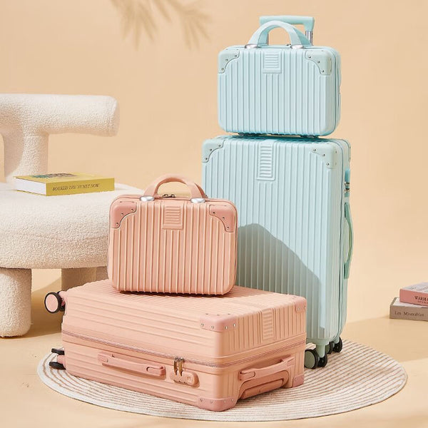 Trolley case 24-inch suitcase 20-inch Korean version sweet simple password suitcase universal wheel suitcase