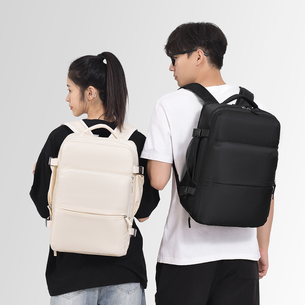 Processing custom large capacity travel backpack backpack female commuter business laptop bag student backpack