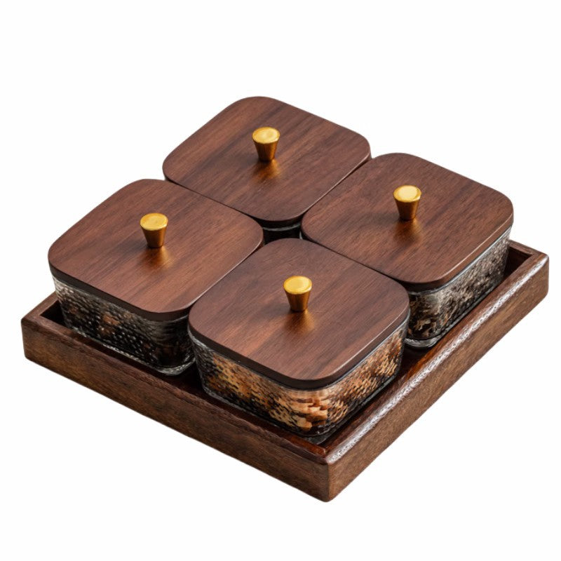 New chinoiserie fruit plate living room coffee tablefor home dried fruit melon seeds storage box candy plate snacks tea snacks fruit plate