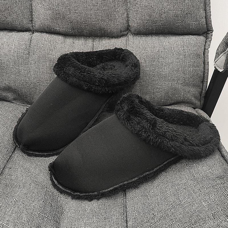 Fleece-lined and wool-lined men's and women's clogs, heattech cotton cover, detachable fur cover, clogs lining, detachable winter