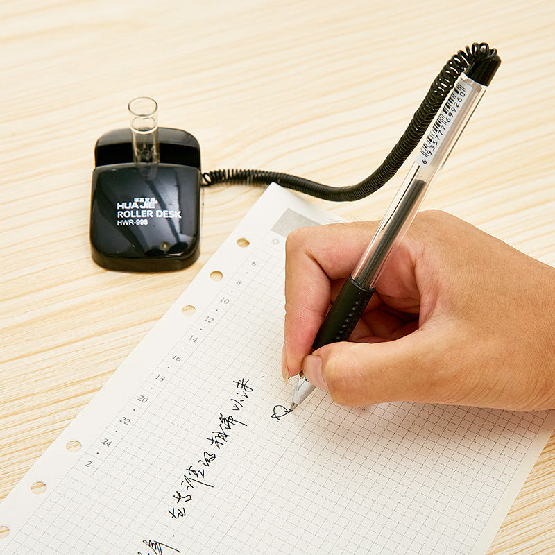 Simple Business Desk Pen Desktop Neutral Pen Classic Counter Special Black Durable Desk Pen Elegant Counter Paste