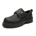 Derby shoes men's new arrival matte classy sense mencasual black british style mickey big head workwear small leather shoes