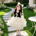 Girls' princess dress - new  summer collection - birthday outfit for little girls - stylish dress for baby girls' first birthday - cotton