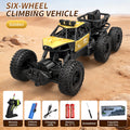 Amazon temutiktok popular six-wheel four-wheel alloy off-road climbing remote control car kids toys wholesale