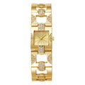 New arrivalretro alloy suitelegant women's bracelet watch square bar nail full diamond quartz women's watch steel strap