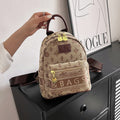 Canvas backpack women's new trendy fashion large capacity backpack high-end commuter shoulder bag wholesale
