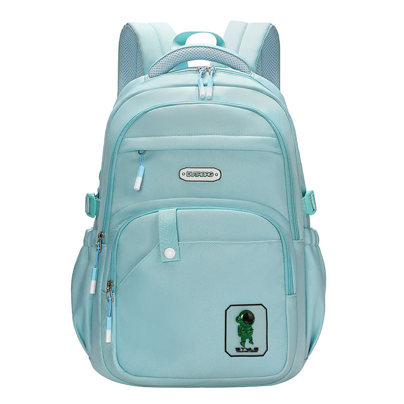 School bag for women, small, fresh, simple and lightweight backpack, large capacity, college student campus backpack 15.6 inch computer bag