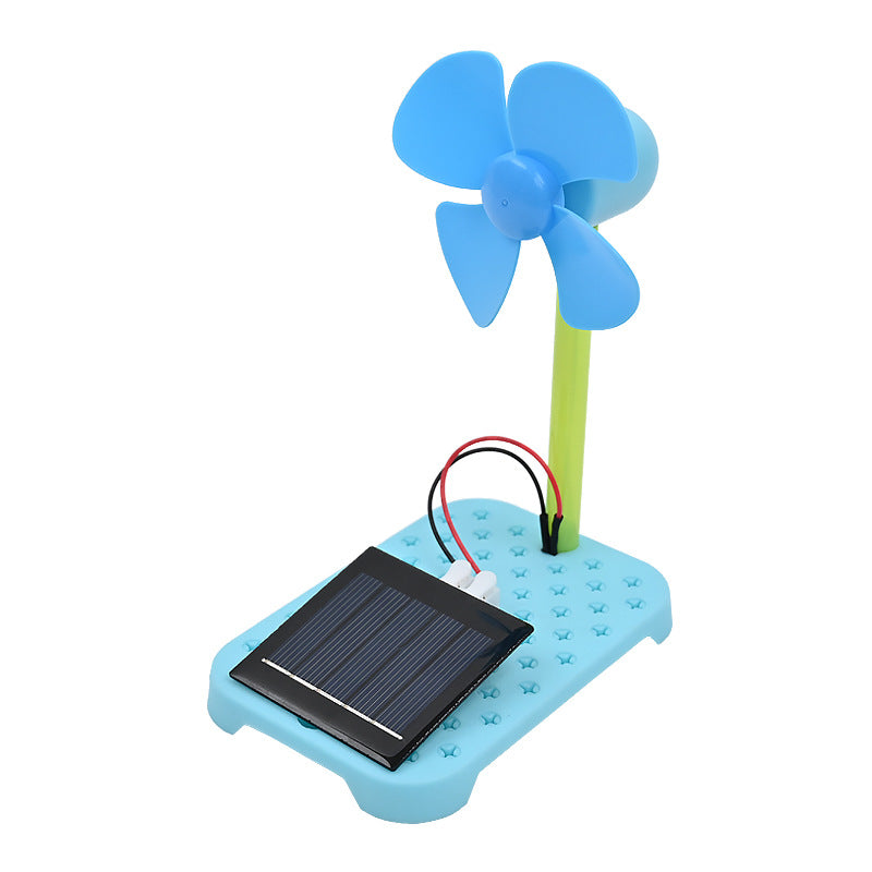 Solar fan, handmade DIY technology small production new energy material package scientific experiment set equipment recommendation