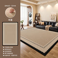 Vintage rug for living room, mid-century modern home rug, thickened waterproof and stain-resistant bedroom bedside rug, large area full coverage
