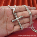 new arrivalretro halloween men women pendant cross necklace christmas gift wholesale