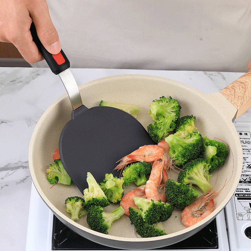 Customized silicone cooking utensils, teppanyaki cooking shovel, non-stick pan silicone spatula, pancake tamakiyaki shovel