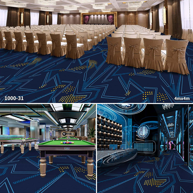 High-end nylon banquet carpet for hotels, stain-resistant and dirt-resistant, suitable for private rooms, conference halls, bedrooms, full coverage, large format, spliced, commercial use