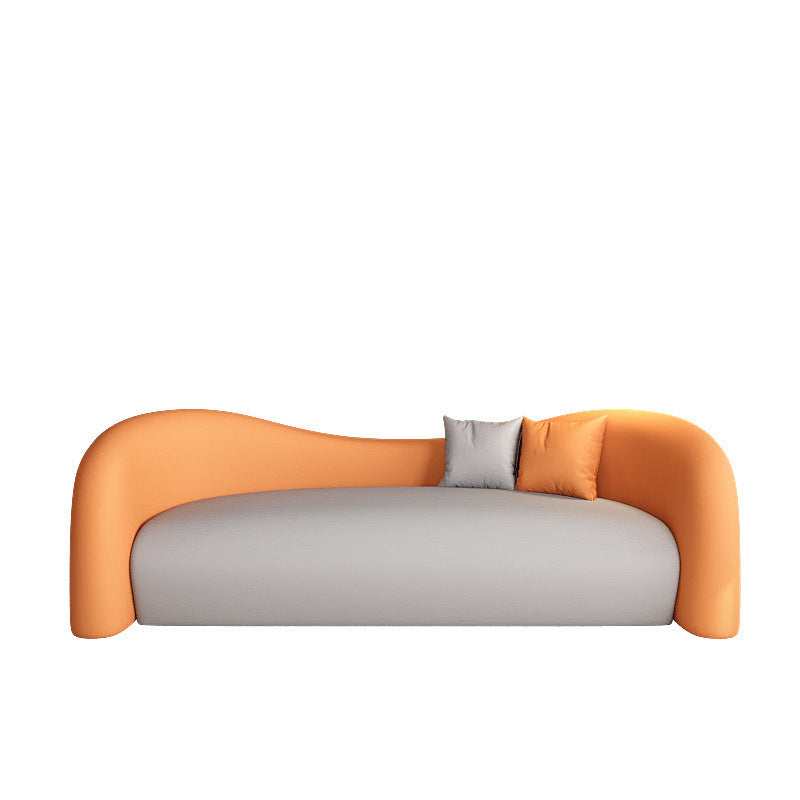 Cream style beauty salon clothing store rest reception sofa hotel apartment b&b living room small apartment live broadcast sofa
