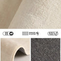 Distributed carpet living room  new style wabi-sabi style bedroom thickened short hair accessible luxury high-end imitation cashmere sofa floor mat