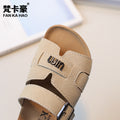 Birkenstock boys' cork sandals - new summer collection: open-toe kids' shoes, indoor/outdoor sandals, big & tall children's flip-flops