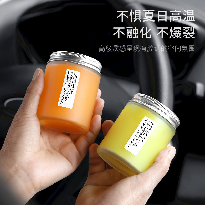 Production and processing of car solid balm car perfume car air freshener solid aromatherapy ornaments personalized
