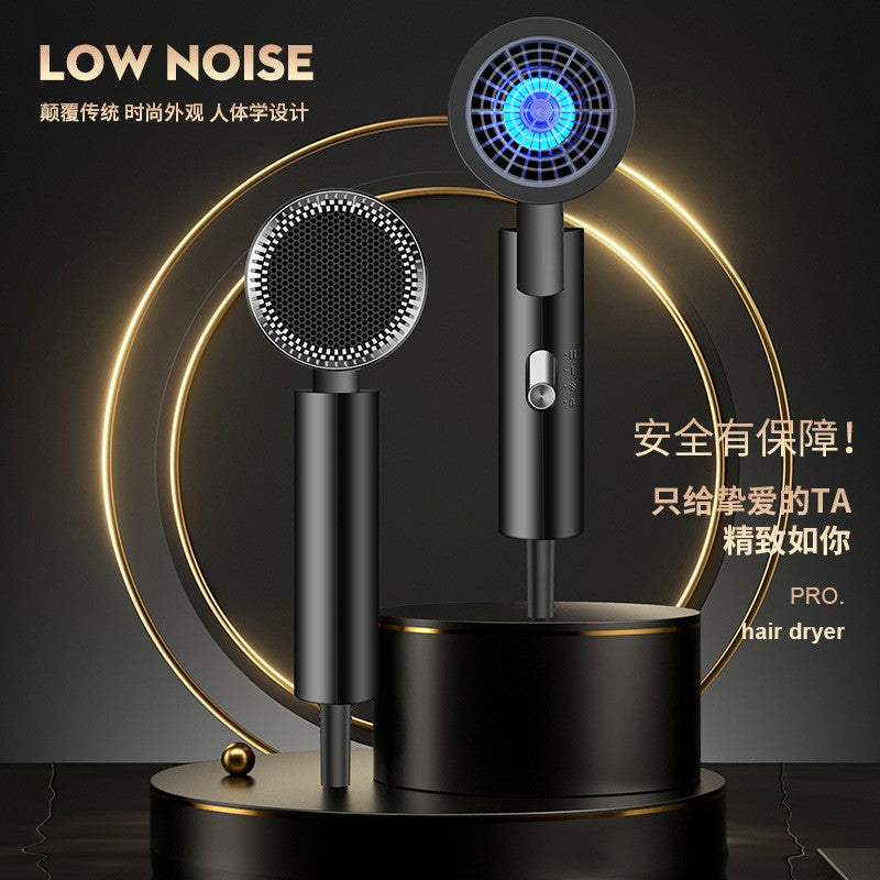 mini foldable hair dryer - salon grade, high power, us/eu plug, hotel & dorm compatible, constant temperature hot & cold air