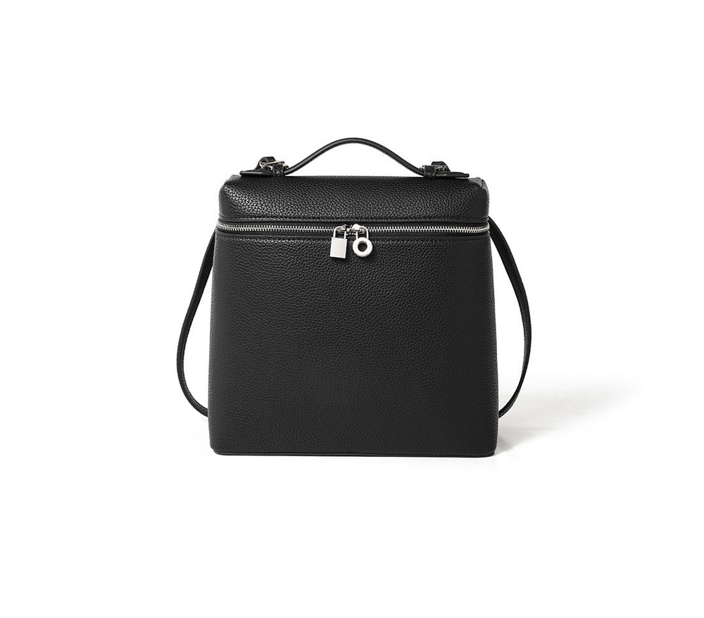 Bagofparody backpack - women's versatile, high-end, niche design backpack - white, college style, commute-friendly