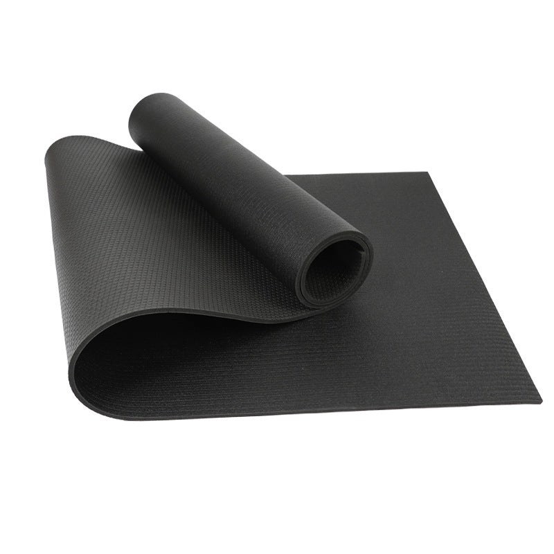 Pvc yoga mat - extra large, non-slip, high-density, silent, shock-absorbing - professional thickened fitness mat for home use (men's)