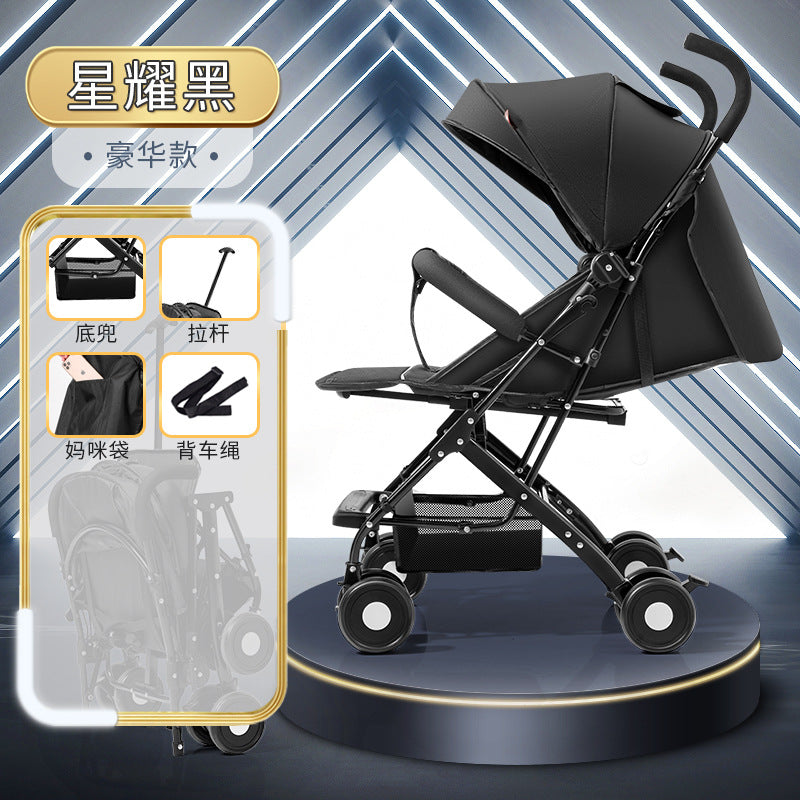 Ultralight baby stroller - convertible, foldable, portable - perfect for outings with your little one!