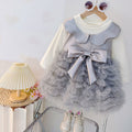 Girls' princess dress - autumn collection : new stylish children's dresses for baby girls, elegant spring/autumn fashion dresses