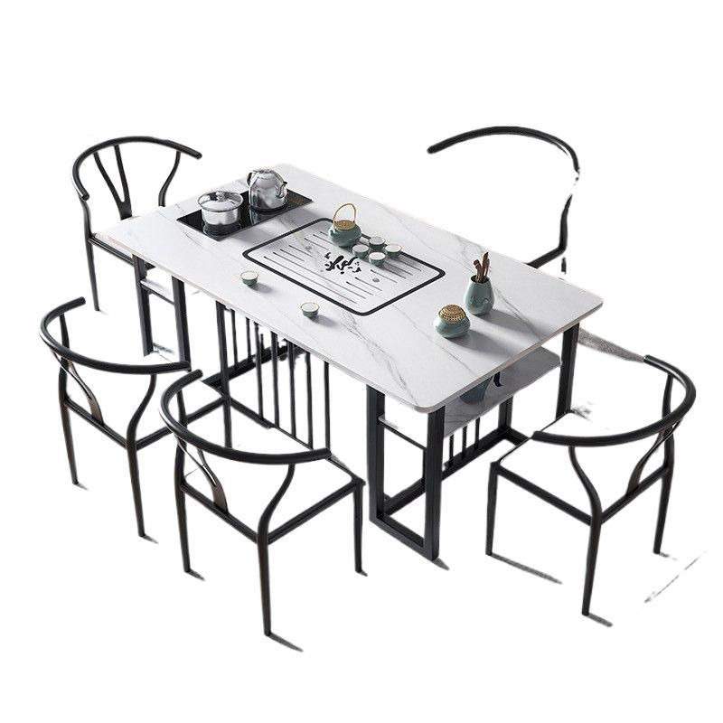 Tea table office living room slate set of tables and chairs desktop for home tea table accessible luxury combination all-in-one coffee table