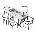 Tea table office living room slate set of tables and chairs desktop for home tea table accessible luxury combination all-in-one coffee table